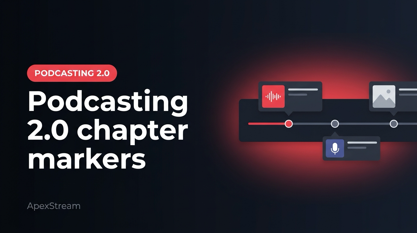 Podcasting 2.0 chapters: the tiny feature that changes listening