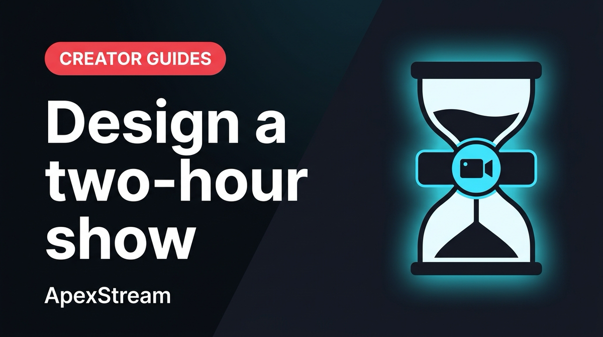 Designing a Show That Fits the 2-Hour Free Stream