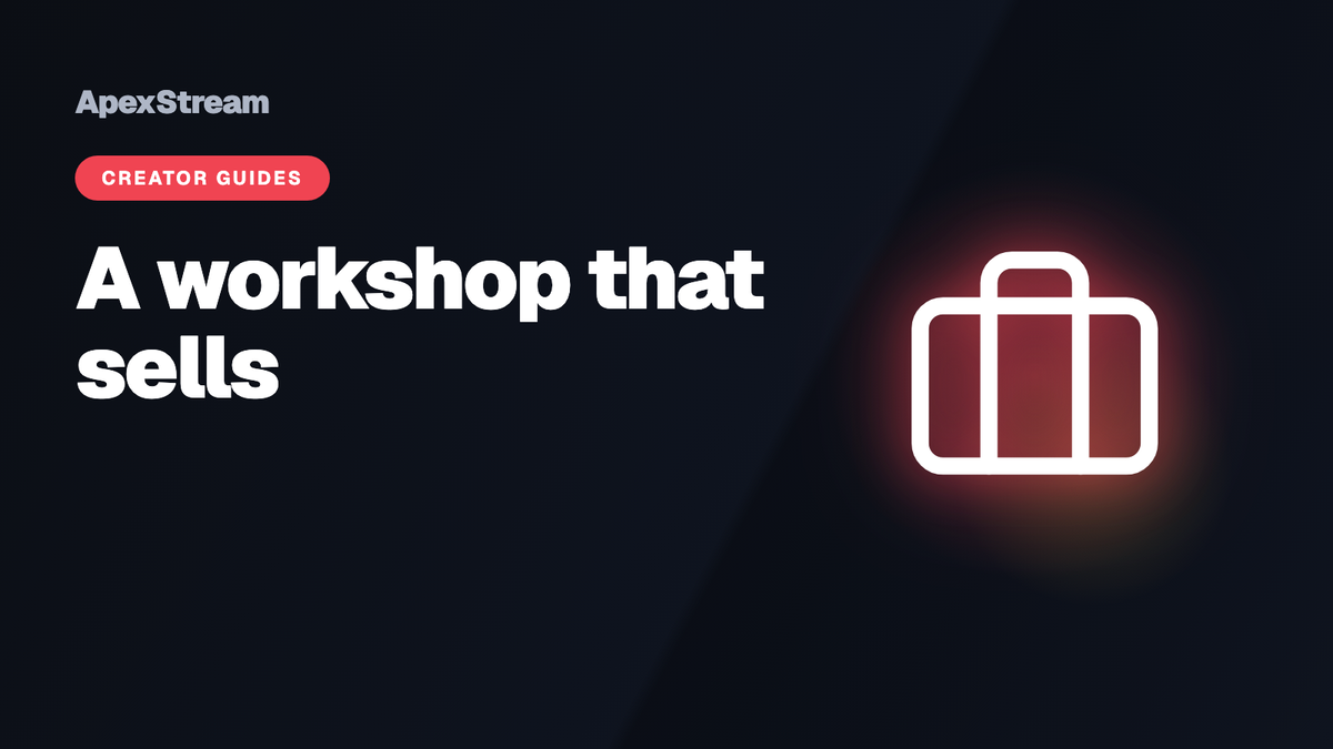 How coaches and consultants run a live workshop that sells