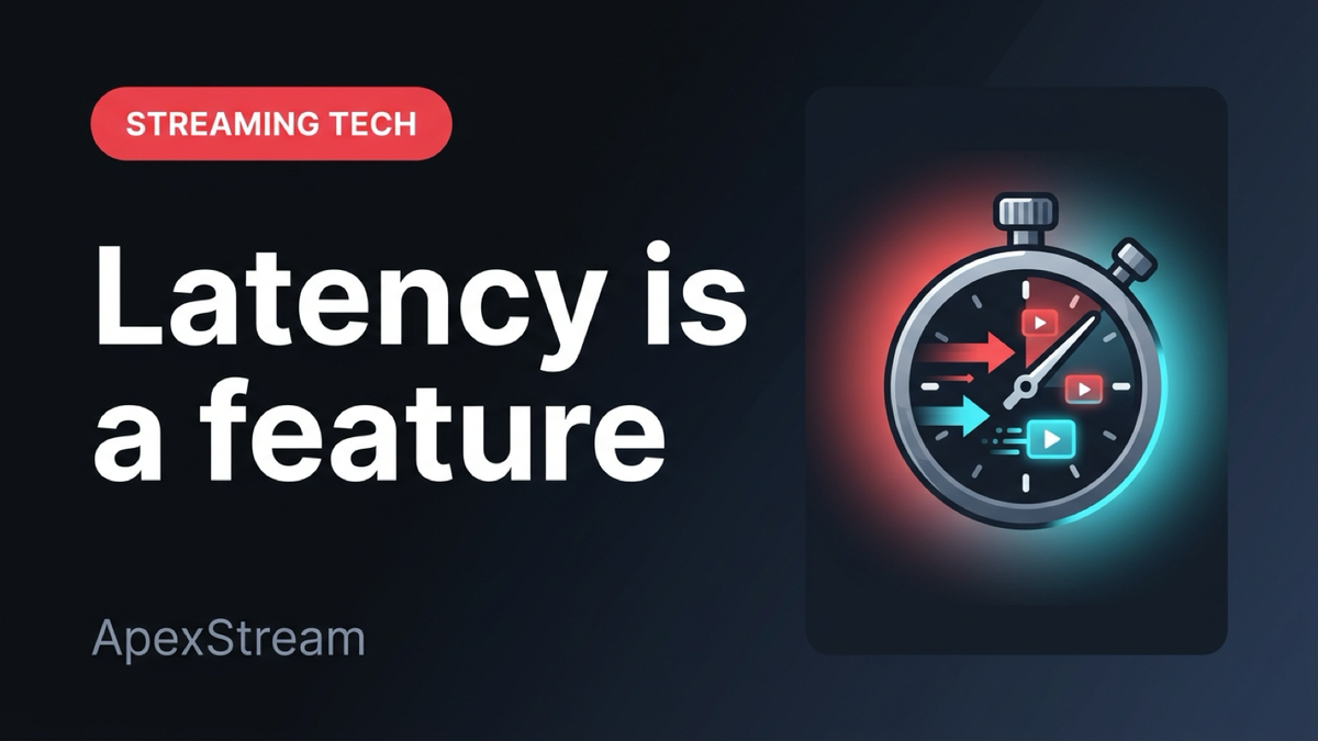 Latency Is a Feature, Not a Spec