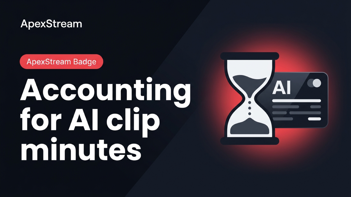 Reserving AI minutes: the accounting behind AI Clips