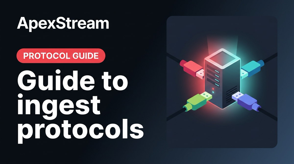 RTMP, RTMPS, SRT, WHIP: an honest guide to ingest protocols