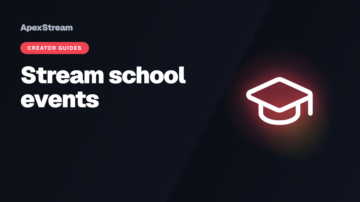 Streaming graduations and school events parents can actually watch