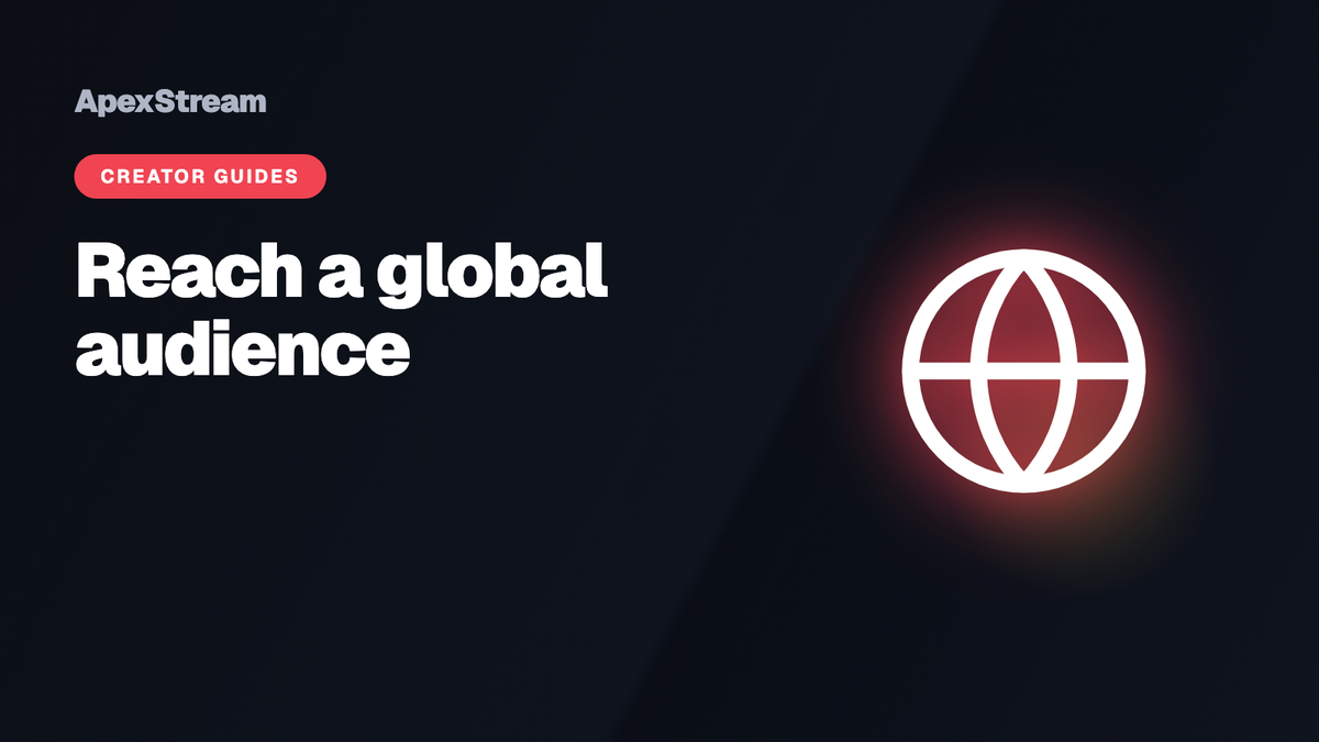 Streaming to an international audience: time zones, captions, and clip reach