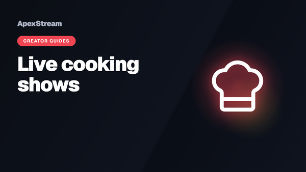 Cooking shows and live demos: framing, overlays, and pace