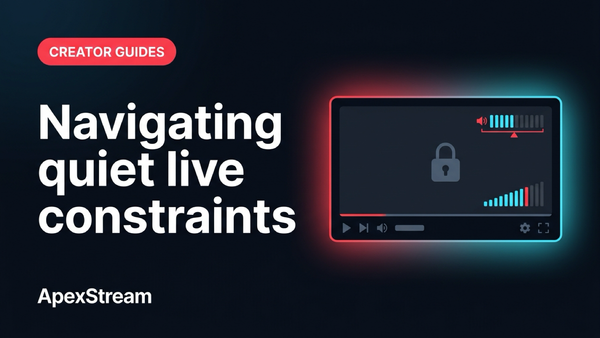 Facebook Live's quiet constraints