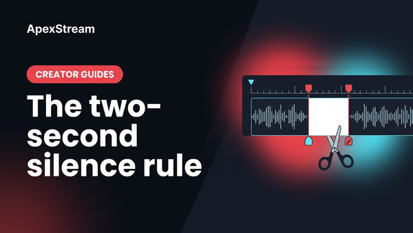 The 2-second rule: shortening silences that lose listeners