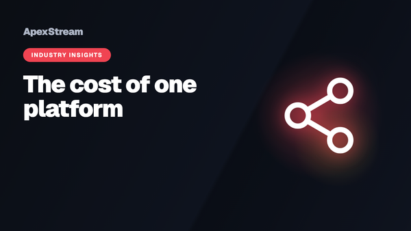 The real cost of streaming to one platform at a time